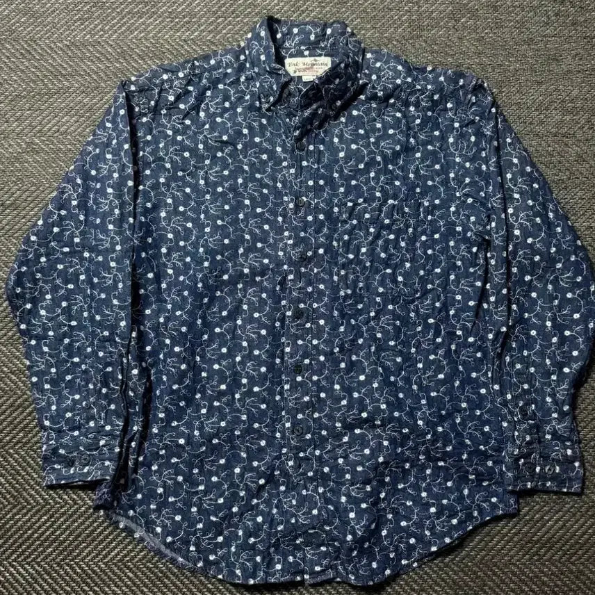 [BUNJANG] 90s Dot Hawaiian Shirt (L) / 90S 도트 하와이안 셔츠 (L)