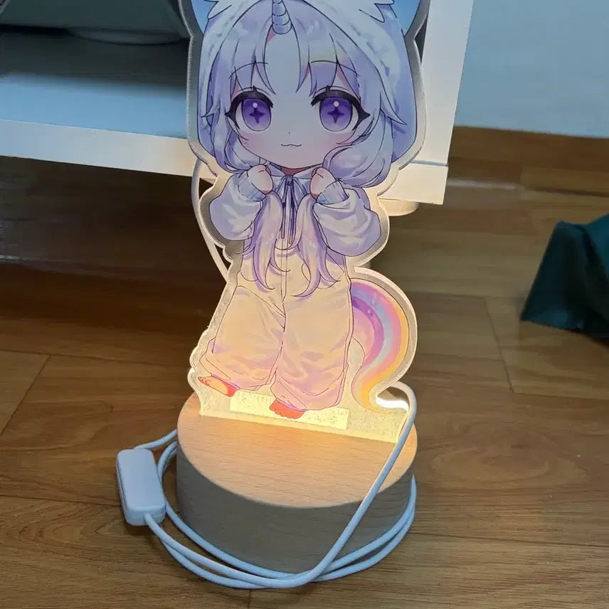 [BUNJANG] Stellive Uni Acrylic Mood Lamp / [스텔라이브 유니] 아크릴 무드등