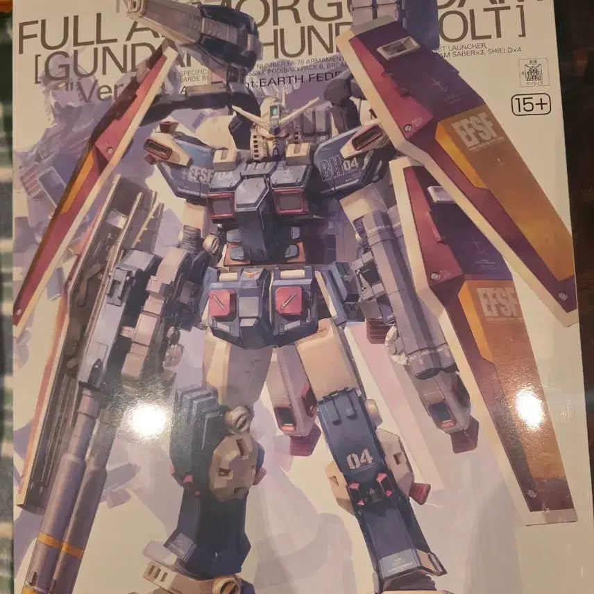 [BUNJANG] Bandai Full Armor Gundam Thunderbolt MG Model Kit / 반다이 풀아머 건담 썬더볼트 MG 프라모델