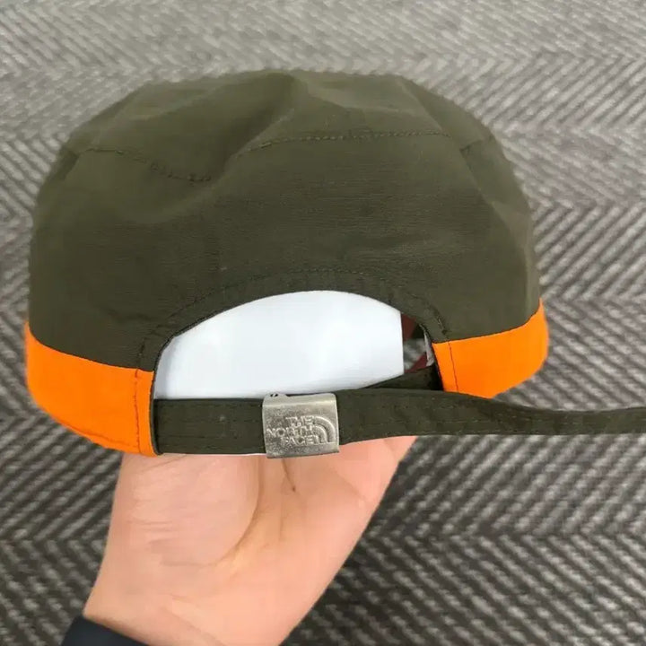 [BUNJANG] The North Face Gore-Tex Cap / 노스페이스 고어텍스 카키 오렌지 캡 (os)