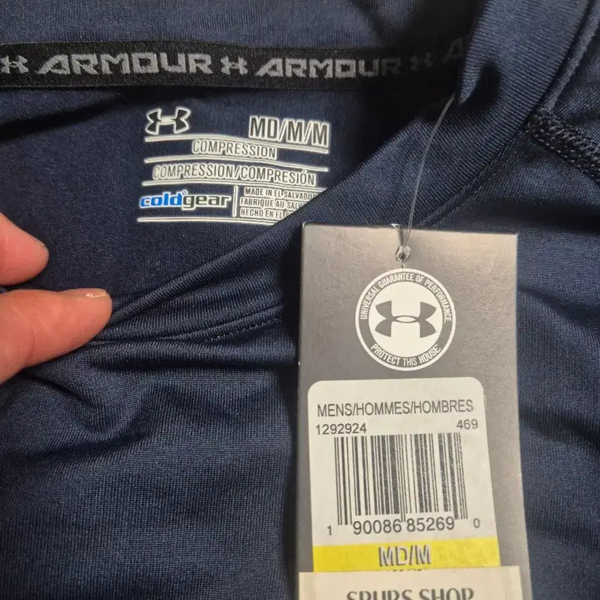 [BUNJANG] Under Armour Navy Long Sleeve Shirt (Sealed) / 언더아머 긴팔 티셔츠 네이비 새상품