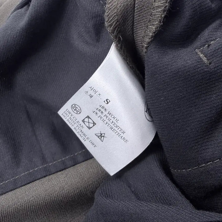 [BUNJANG] RECTO Khaki Brown Belted Slacks / 렉토 카키브라운 벨티드슬랙스