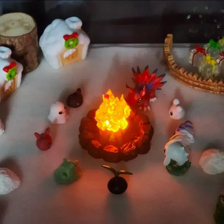 [BUNJANG] Digimon Resin Figure Baby + Elekmon Acrylic Case Set / [디지몬] 레진피규어 유아기 + 에렉몬  아크릴 케이스 세트