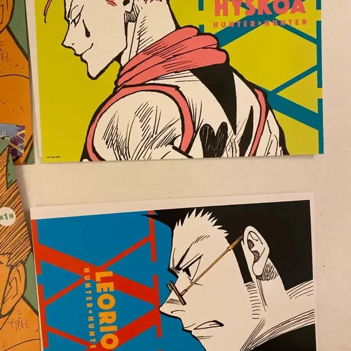 [BUNJANG] Hunter x Hunter Hisoka & Leorio Art Card Bundle Set / 헌터헌터 아트카드 히소카 레오리오 2종일괄