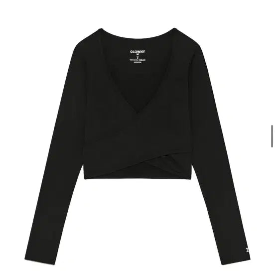 [BUNJANG] Glowny Air Wrap Long Sleeve - Black L / 글로니 에어랩 롱슬리브 air wrap long sleeve