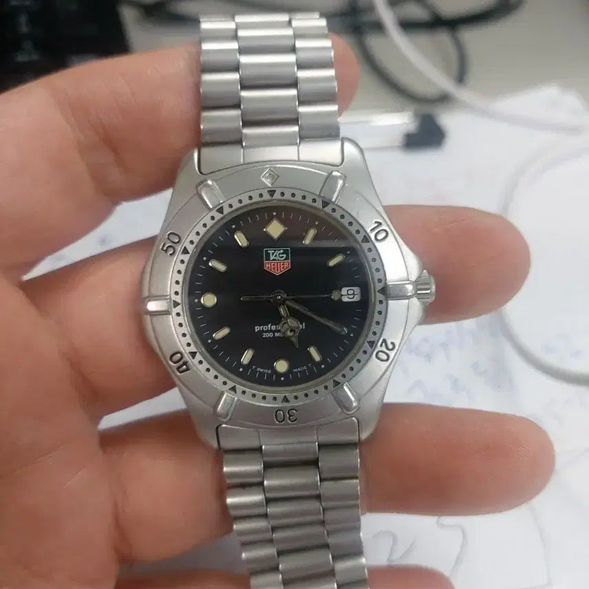 [BUNJANG] Tag Heuer Professional 200M Steel Watch / 태그호이어 프로페셔널 200M 스틸 시계