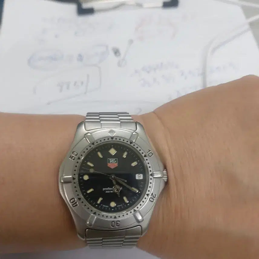 [BUNJANG] Tag Heuer Professional 200M Steel Watch / 태그호이어 프로페셔널 200M 스틸 시계
