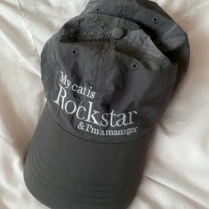 [BUNJANG] Jogger's Charcoal Ball Cap / 조거쉬 볼캡