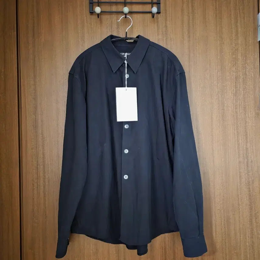 [BUNJANG] Our Legacy Beyond Poplin Shirt Liquid Black / [46] 아워레가시 비욘드 포플린 셔츠 리퀴드 블랙