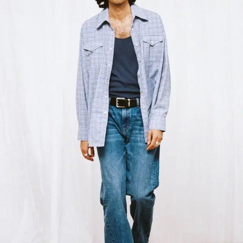 [BUNJANG] Our Legacy Ranch Check Shirt / [S] 아워레가시 랜치 셔츠 체크