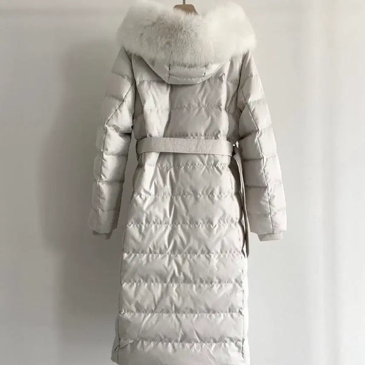 [BUNJANG] J.KOKO Saga Fox 100 Goose Down Long Padded Coat Black / (에눌가능!!)제이코코 사가폭스100 구스 롱패딩 폭스퍼 롱패딩 블랙