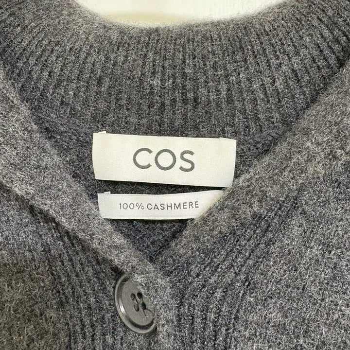 [BUNJANG] COS Cashmere Button Detail Knit Sweater / COS 캐시미어 버튼 디테일 니트