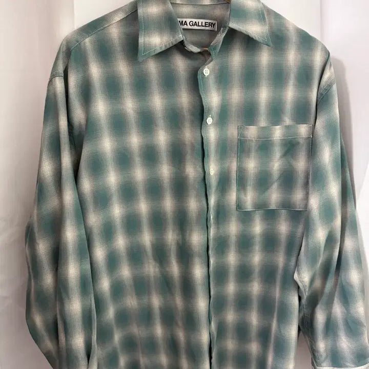 [BUNJANG] Gamma Gallery Checkered Shirt / 감마갤러리 체크 셔츠