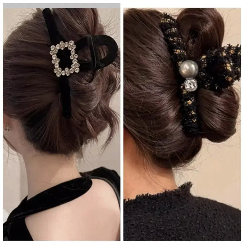 [BUNJANG] Hair Clip Set / (새상품)헤어집게핀2종
