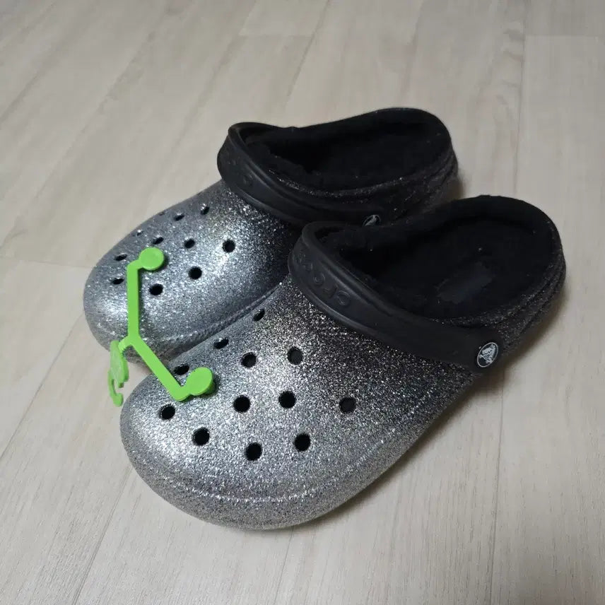 [BUNJANG] Crocs Lined Clog 250 / (새상품) 정품 크록스 털 라인드 클로그 250