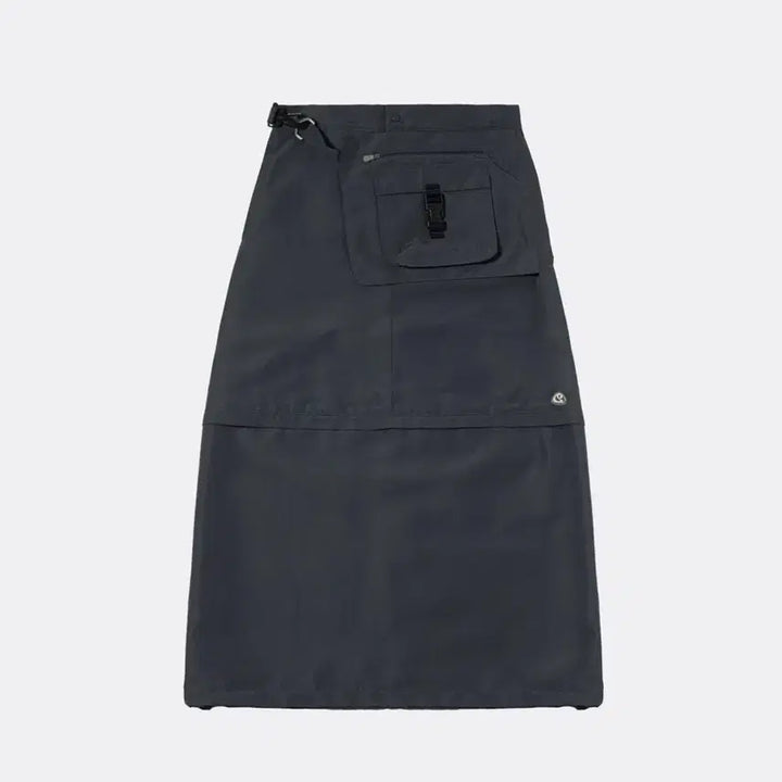 [BUNJANG] Suu Koisei O Kago Pocket Skirt Blue Gray / suu 코이세이오 카고 포켓 스커트 블루그레이