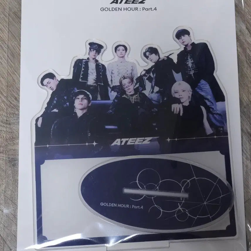 에이티즈 골든아워4 팝업 아크릴메모보드 포카x ateez 아드레날린