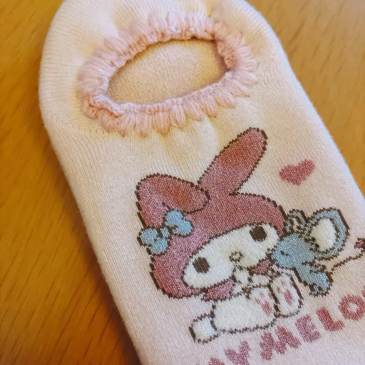 [BUNJANG] NAIGAI COMFORT My Melody Limited Edition Socks / NAIGAI COMFORT 한정판 마이멜로디 덧신