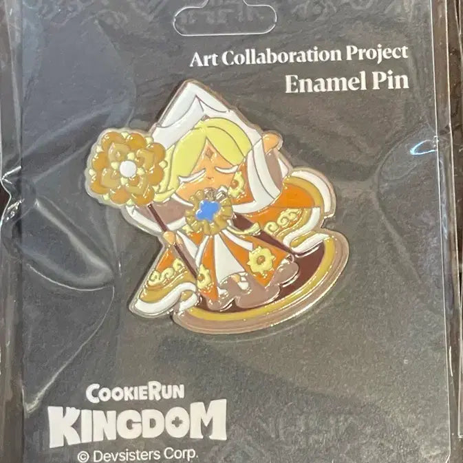 [BUNJANG] Cookie Run: Kingdom Pure Vanilla Pin Badge / 쿠키런킹덤 위대한 왕국의 유산 퓨어바닐라 핀뱃지