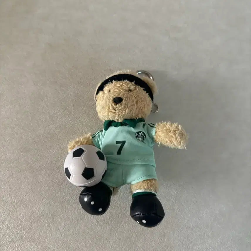 [BUNJANG] Starbucks Bearista Keyring Soccer / 스타벅스 베어리스타 키링 축구