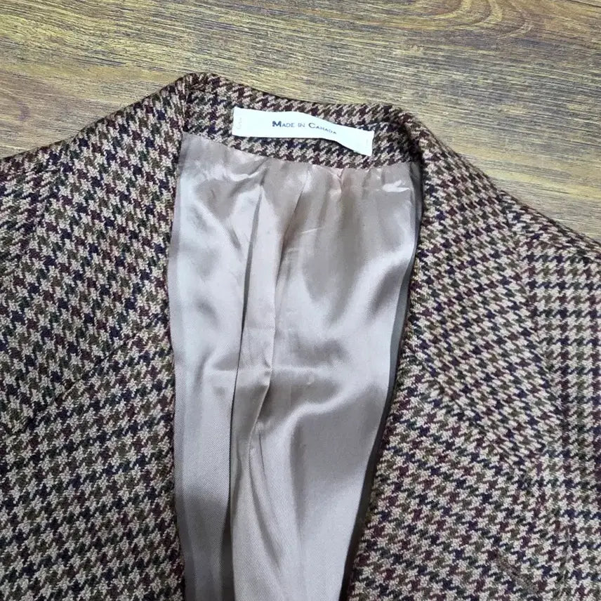 [BUNJANG] Polo Ralph Lauren Chaps Houndstooth Blazer / 폴로 랄프로렌 챕스 하운드투스 블레이저