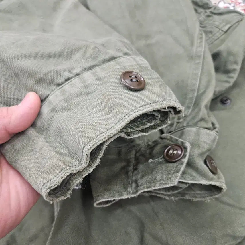 [BUNJANG] US Army M51 Full Patch Jacket - LARGE SHORT / [최종할인] 오리지널 미군 M51 풀패치 자켓 LARGE SHORT