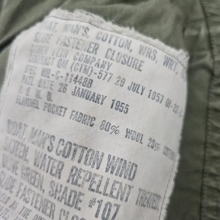 [BUNJANG] US Army M51 Full Patch Jacket - LARGE SHORT / [최종할인] 오리지널 미군 M51 풀패치 자켓 LARGE SHORT