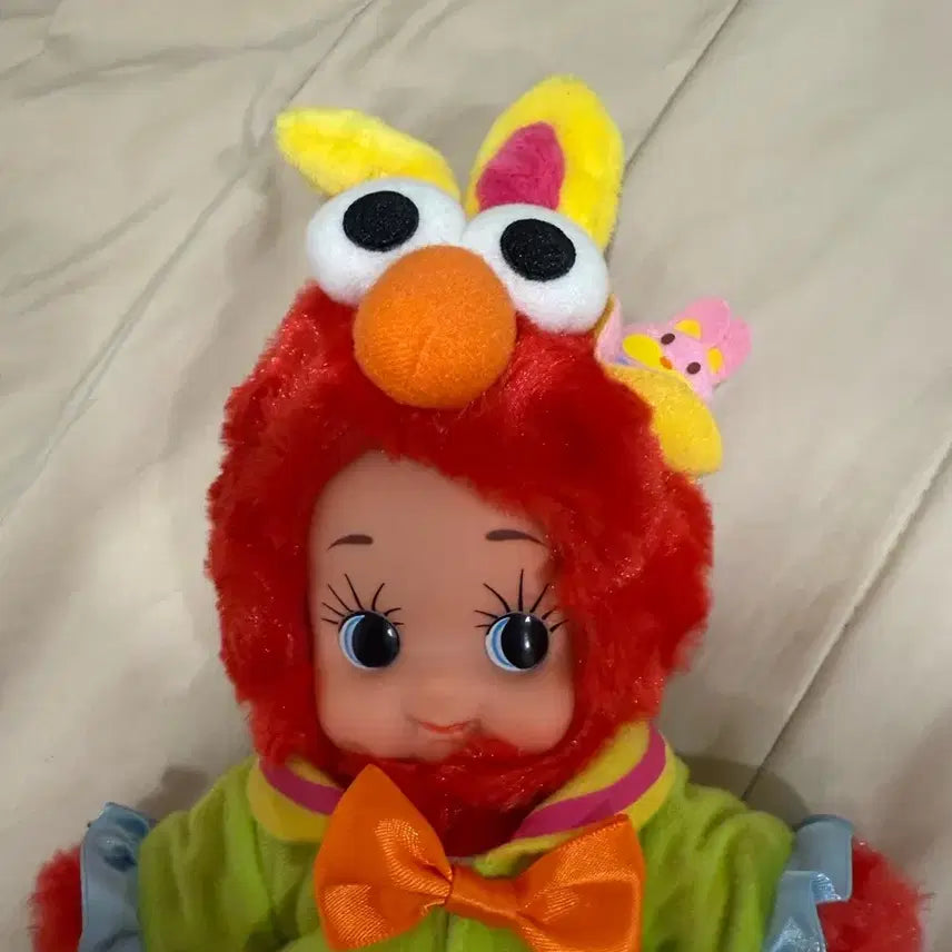 [BUNJANG] Elmo Easter Special Q-Pi Doll / (희귀) 엘모 큐피 부활절