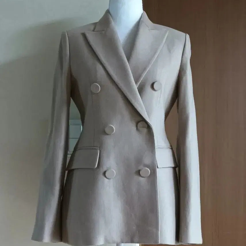 [BUNJANG] Jill Stuart Wool Double Jacket (Size 55) / 새상품급)질스튜어트 모 자켓 55사이즈
