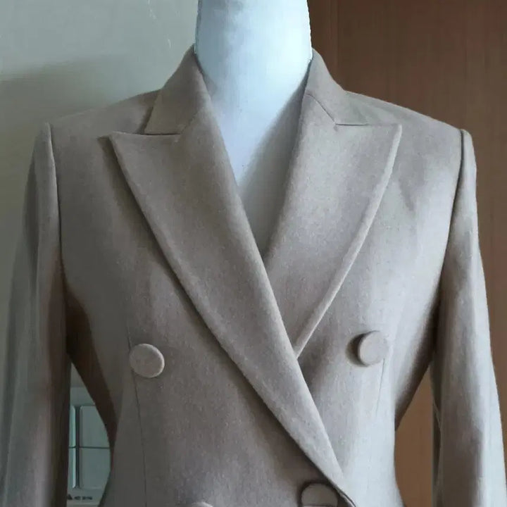 [BUNJANG] Jill Stuart Wool Double Jacket (Size 55) / 질스튜어트 모 자켓 55사이즈