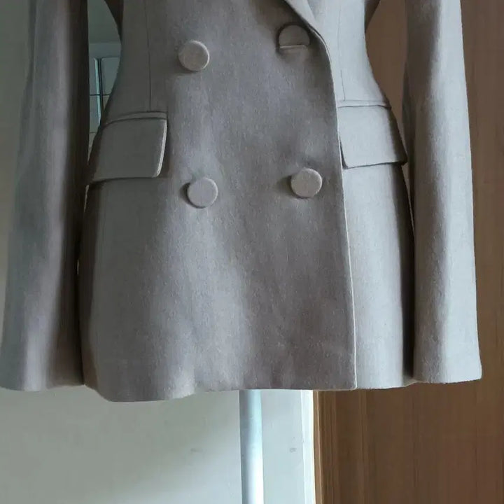 [BUNJANG] Jill Stuart Wool Double Jacket (Size 55) / 질스튜어트 모 자켓 55사이즈