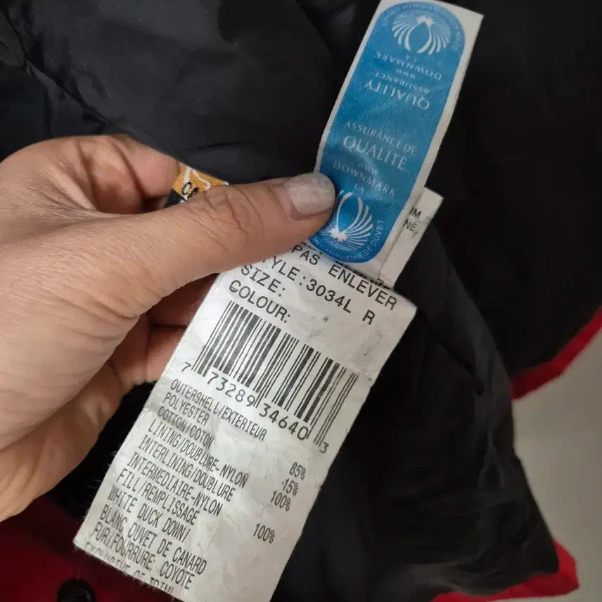 [BUNJANG] Canada Goose L Red Padded Jacket / 캐나다구스 패딩 L 레드