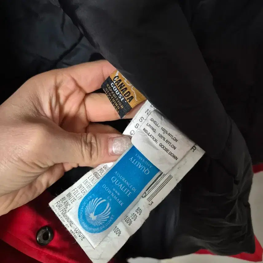 [BUNJANG] Canada Goose L Red Padded Jacket / 캐나다구스 패딩 L 레드