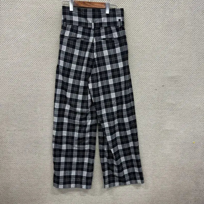 [BUNJANG] Vintage Casual Checkered Pants S / 빈티지 캐주얼 체크 바지 S M11506