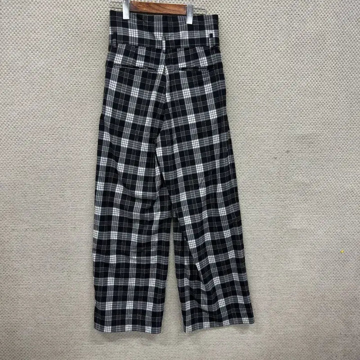 [BUNJANG] Vintage Casual Checkered Pants S / 빈티지 캐주얼 체크 바지 S M11506