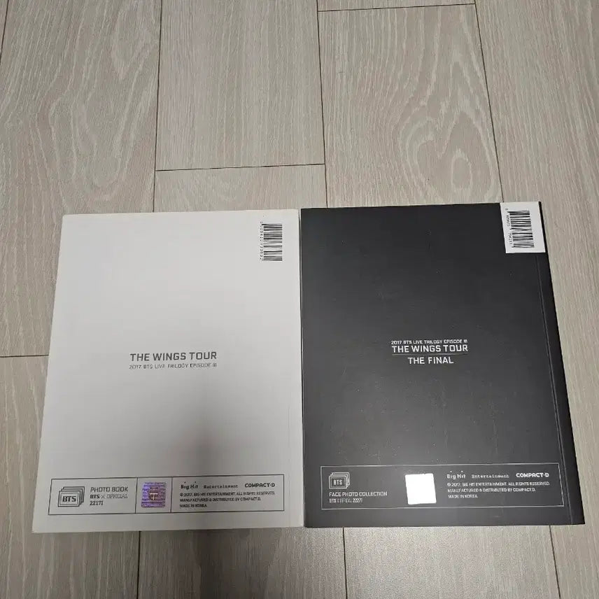 [SOLD OUT] 방탄소년단 BTS 윙즈투어 파이널 포토북 페포컬 2권 일괄 양도합니다