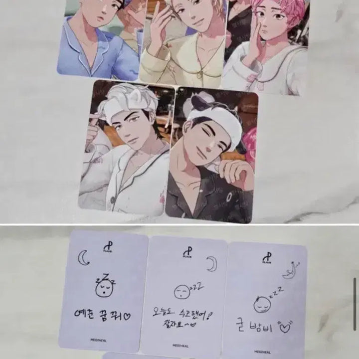 [BUNJANG] PLAVE Meditherapy Photocard, Poster &amp; Tin Case Set / 플레이브 메디힐 1,2,3차 포카 및 포스터&amp;틴케이스
