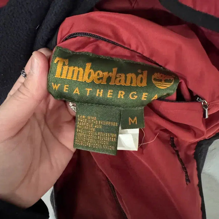 [BUNJANG] Timberland Reversible Fleece Nylon Jacket / 팀버랜드 리버시블 플리스 나일론 자켓