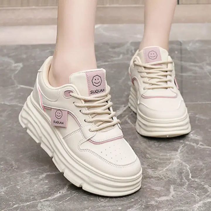[BUNJANG] Kitsch Platform Sneakers / 245 키치한 통굽 키높이 운동화 새상품