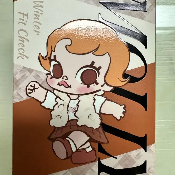 [BUNJANG] Pop Mart Baby Molly Winter Fit Boba Sealed / 베이비 몰리 윈터 핏 체크 뜨거운 보바 한 잔 미개봉