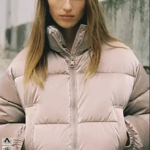 [BUNJANG] Zara Waterproof Anorak Padding (M) / (새상품)자라 페이크 광택 워터프루프 아노락 패딩 m