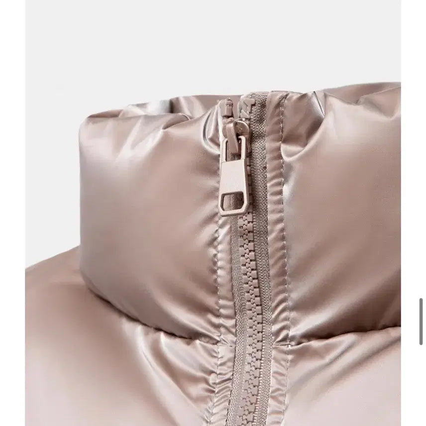 [BUNJANG] Zara Waterproof Anorak Padding (M) / (새상품)자라 페이크 광택 워터프루프 아노락 패딩 m