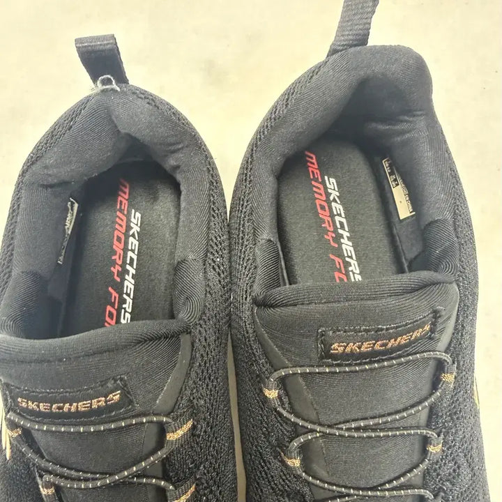 [BUNJANG] Skechers Leopard Spot Memory Foam Sneakers / (245)스케쳐스 운동화 레오파트 스팟 메모리폼