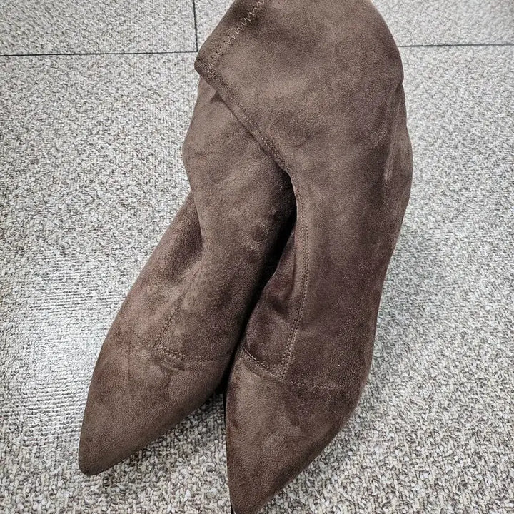 [BUNJANG] Brown Suede Shoes 250 / 브라운 스웨이드 구두 250