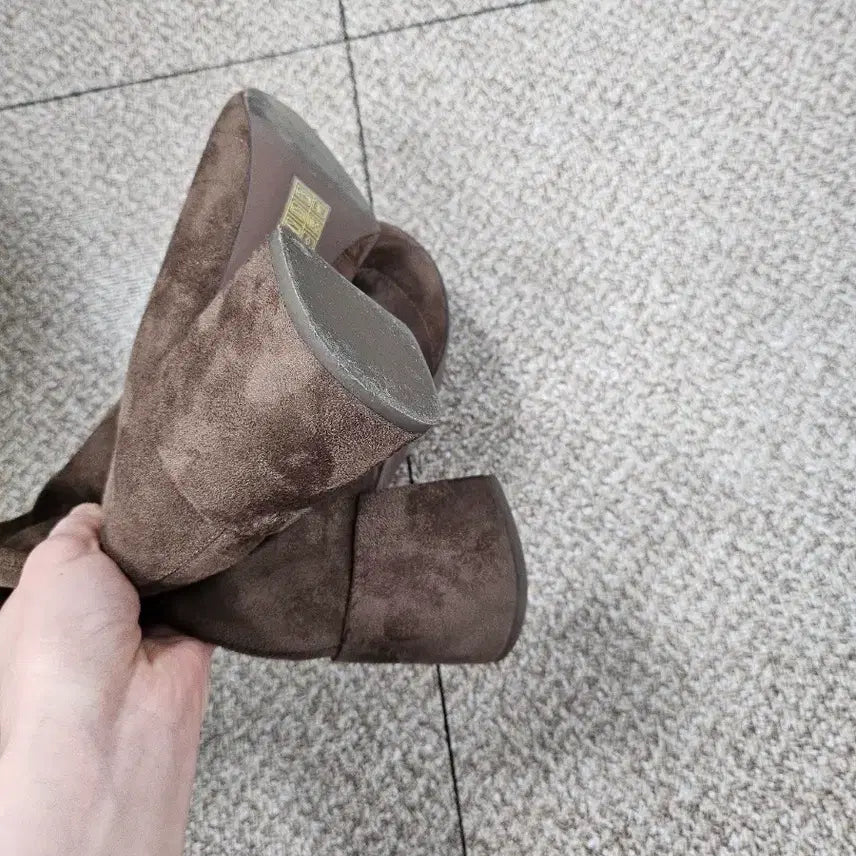 [BUNJANG] Brown Suede Shoes 250 / 브라운 스웨이드 구두 250