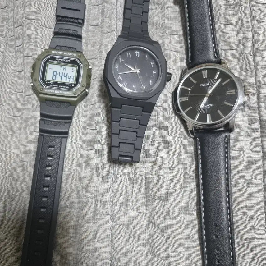 [BUNJANG] Men's Casual Watch Set / 남자 손목시계 3개 세트 캐주얼 시계