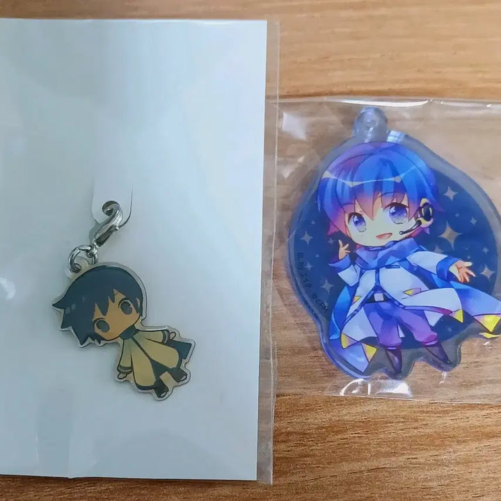 [BUNJANG] Vocaloid KAITO Keyring Set / 보컬로이드 카이토 KAITO 키링 세트
