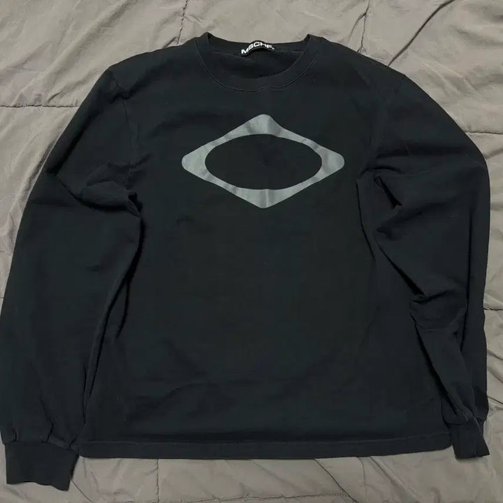 [BUNJANG] MISCHIEF Rhombus Long Sleeve Black L / 미스치프 롬버스 롱슬리브 블랙 L 팝니다