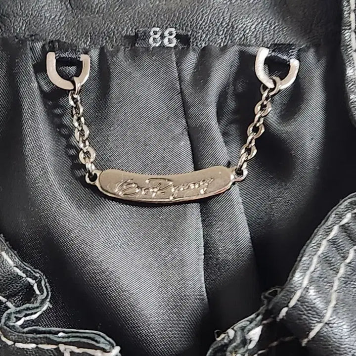 [BUNJANG] Generic Black Lambskin Leather Jacket (Size 95) / 공용 케주얼 양가죽 자켓 95