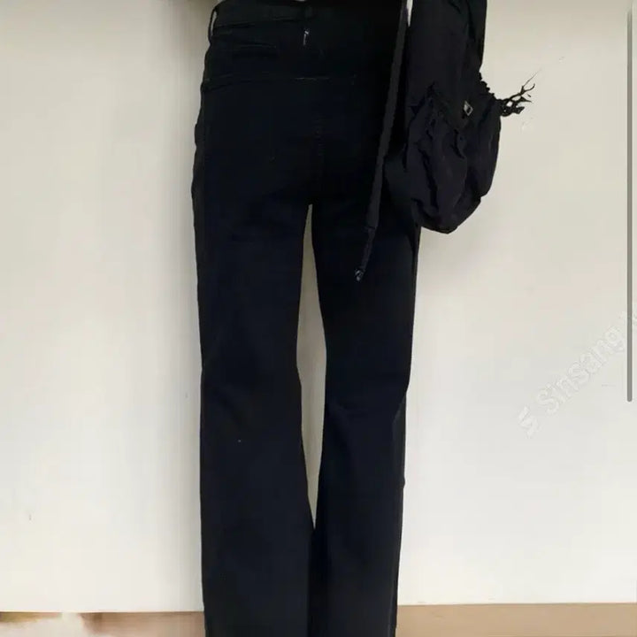 [BUNJANG] Black Bootcut Jeans L / 부츠컷 청바지 L